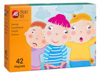 as kids 1029-64037 joaca magnetica "emotii"