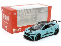 tayumo 36100022 macheta auto jaguar i-pace e-trophy, 1:36, blue 