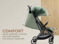 kinderkraft Коляска прогулочная nubi 2 бежевый