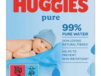 huggies servetele umede "huggies pure" (168 buc.)