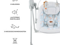 kinderkraft Электронные качели swingee (до 9 кг.) серый