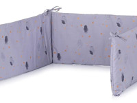 chipolino protectie laterala pentru patut spbump02506 (30x180 cm.) nori\gri