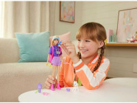 barbie jjv59 păpușa barbie "malibu" seria "aventuri &icirc;n natură"