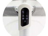 chipolino koul02502gry patut-leagăn electric "ultima" gri