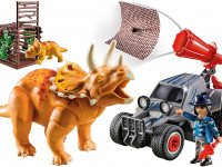 playmobil 9434 constructor "atv inamic cu triceratops" (59 el.)