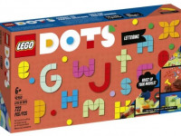 lego dots 41950 constructor "set mare de plăci: litere" (722 el.)