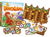 trefl 02080 joc de masa "dinogang"