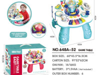 bibiin toys 648a-52 Детский игровой развивающий столик (голубой)