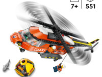 lego city 60503 constructor "elicopterul pazei de coastă" (551 el.)