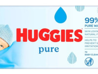 huggies servetele umede "huggies pure" (56 buc.)