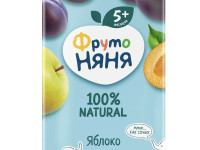 ФрутоНяня нектар яблоко-слива с мякотью 200 мл. (5 м+)