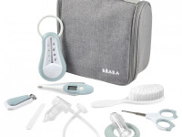 beaba 4316 set complet de ingrijire (gri/albastru)