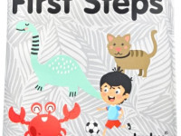 akuku-6954 a0477 carte moale cu sc&acirc;rț&acirc;itor "primii pași"