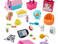 barbie grg90 set de joacă cu păpușa "totul pentru animale de companie"