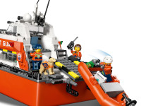 lego city 60504 constructor "barcă de salvare și elicopter al pazei de coastă" (742 el.)