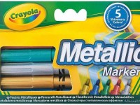 crayola 58-5054 Фломастеры цвета металлик (5 шт.)