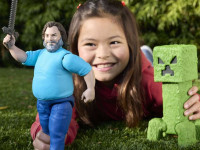 minecraft jfr65 figurină minecraft mare (30 cm) în sort.