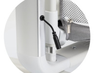 chipolino koul02502gry patut-leagăn electric "ultima" gri