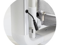 chipolino koul02502gry patut-leagăn electric "ultima" gri