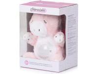 chipolino pil02504unic jucărie de pluș cu proiector și muzică "unicorn"