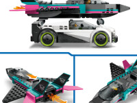 lego city 60489 constructor "avion contra mașină" (259 el.)