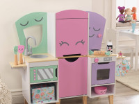 kidkraft 10196-msn bucătărie pentru copii "lil  friends play kitchen"