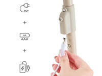 kinderkraft leagan electronic swingee (până la 9 kg.) bej