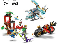 lego ninjago 71857 constructor "bătălia ninja la căsuțe &icirc;n copac" (642 el.)