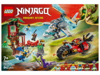 lego ninjago 71857 constructor "bătălia ninja la căsuțe &icirc;n copac" (642 el.)