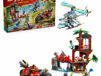 lego ninjago 71857 constructor "bătălia ninja la căsuțe &icirc;n copac" (642 el.)