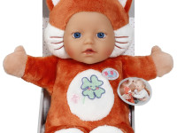 zapf creation 836606 păpușă moale baby born "vulpe" (26 cm.)