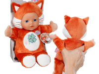 zapf creation 836606 păpușă moale baby born "vulpe" (26 cm.)