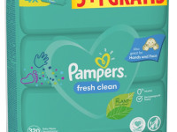 Pampers Servetele umede Fresh Clean (4х80) 320 buc. pampers servetele umede fresh clean (4х80) 320 buc.