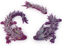 spin master 6073428 jucarie surpiza "crystalyx dragon" (30 cm) 