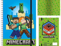 pyramid sr74683 carnet minecraft "characters" (format a5)
