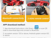 cada c51304w Машина на радиоуправлении "red blade" (405  дет.)