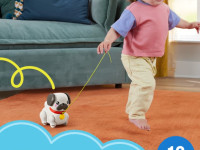 fisher-price htw94 jucărie muzicală  cu roti "pug"