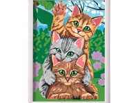 as kids 1038-41010 Картина по номерам "Котята"
