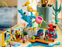 lego friends 41737 constructor "parc de distractii de plaja" (1348el.)