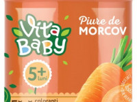 vita baby piure din morcov (5 luni +) 180 gr.