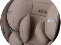 chipolino scaun auto "i-size isofix 360 peak" stkpk02403ma (40-150 cm.) macadamia