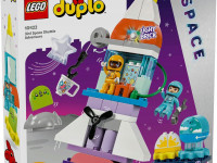 lego duplo 10422  Конструктор 3 в 1 "Приключение на космическом шаттле" (58 дет.)