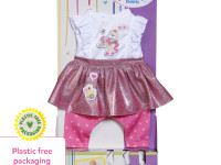 zapf creation 836330 set de haine pentru păpușă baby born (36 cm)
