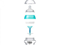 tommee tippee tt0025 biberon "advanced anti-colic"(0 luni+) 150 ml.