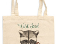  lovi geanta de bumbac "wild soul" (32x13.5x14.5 cm.)