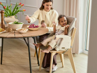 kinderkraft scaun pentru copii 3-in-1 tulo gri