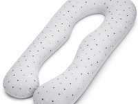veres 301.15.06 pernă pentru gravide &icirc;n formă de u (140х75 cm.) gri\triunghiuri