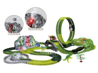 93980 set de joacă neon glow track builder (pistă luminoasă cu mașinuță)