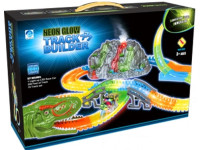 93980 set de joacă neon glow track builder (pistă luminoasă cu mașinuță)