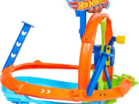 hot wheels jbx65 set de joacă "rapid launch & loop"